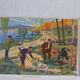 School poster editions Nightingale Montmorillon Vienna, hunting and fair vintage 1960