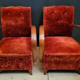 Paire de fauteuils Art Déco années 30