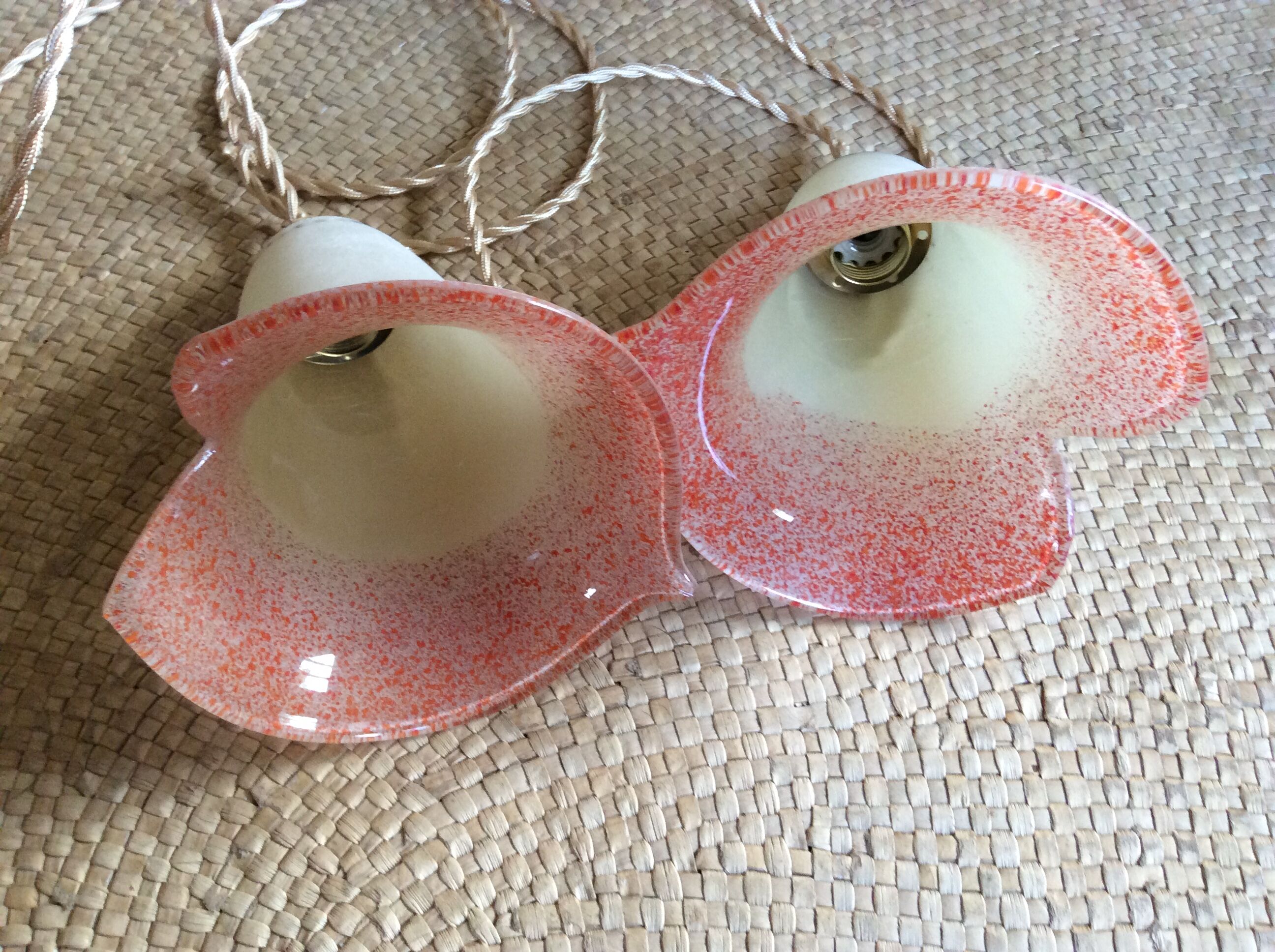 Pair of wine suspensions