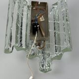 Wall lamp Wall Sconce Fischer Leuchten Germany Ice Glas Design