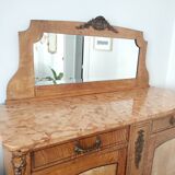 Louis XVI style wooden sideboard