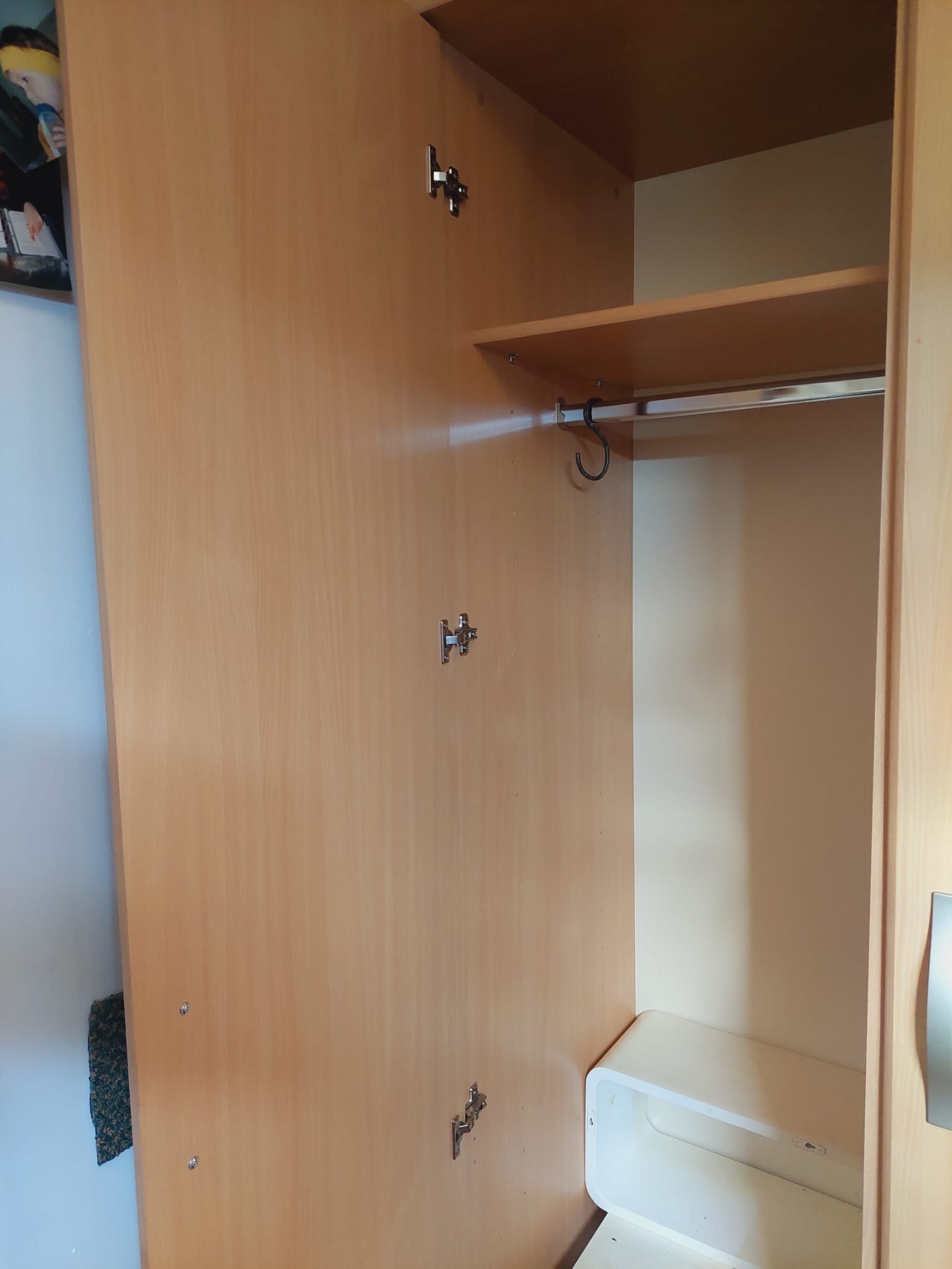 Modern cabinet with wardrobe