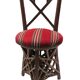 Chaise, chef-d’œuvre de maîtrise d’un compagnon charpentier, fin du XIX