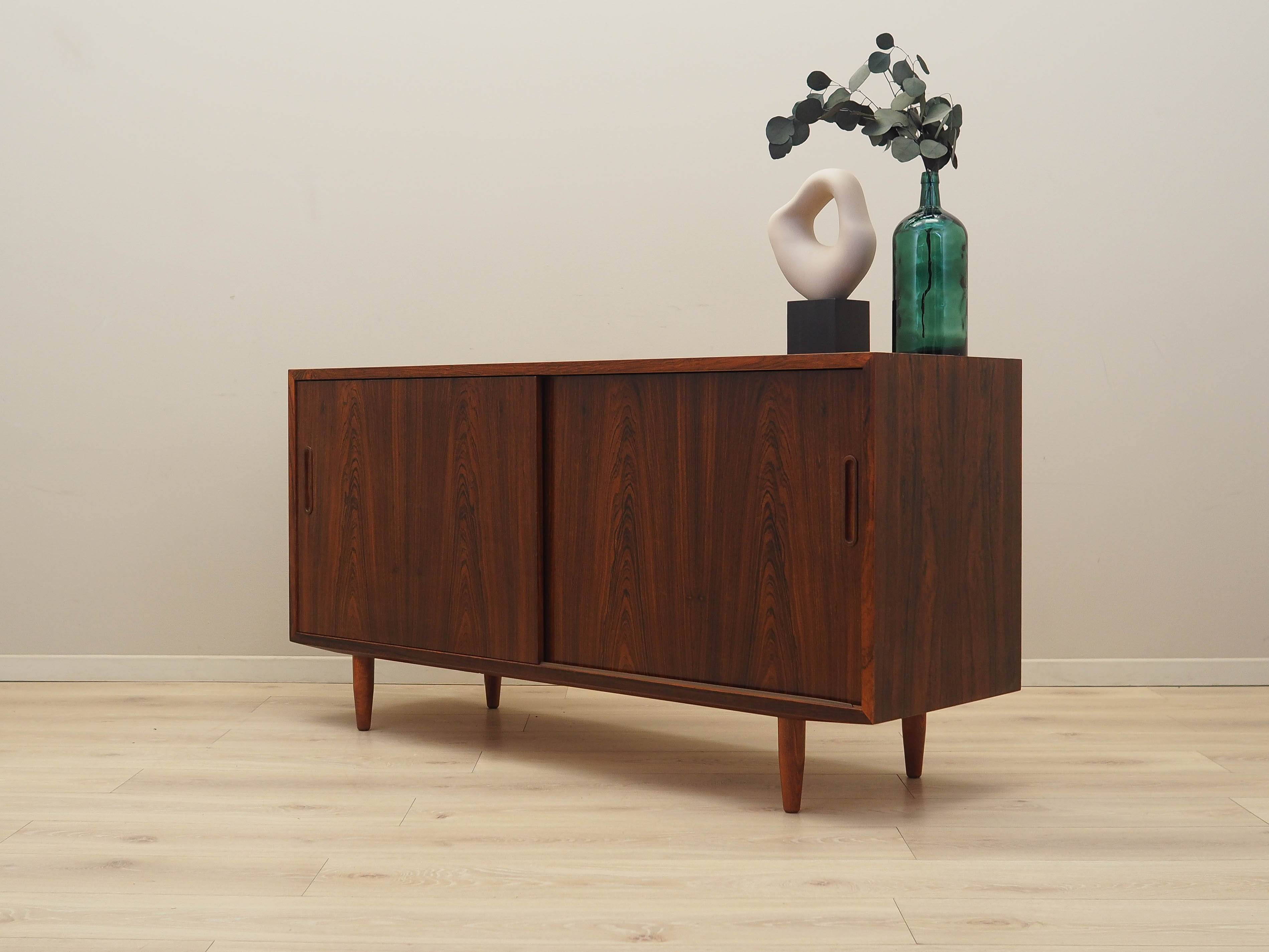 Rosewood cabinet, Danish design, 1970s, manufacturer: Hundevad