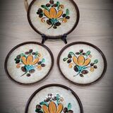 Set 4 plates Corfu Boch