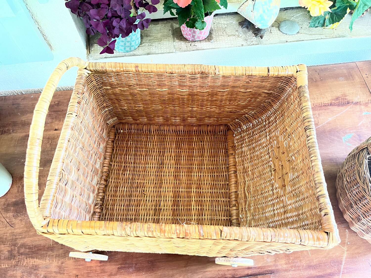 Rattan cart/stroller