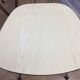 Lot de 5 chaises en formica beige