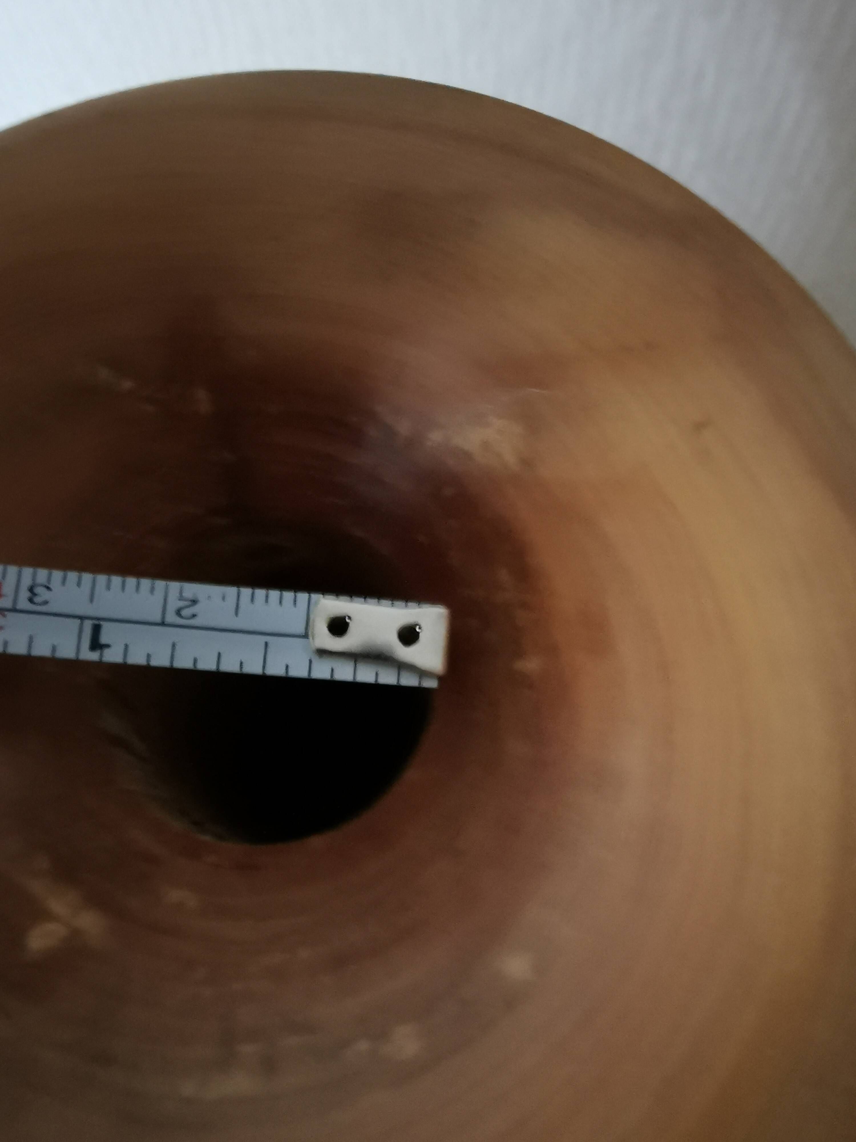 vase, soliflore, candlestick, turned wood, light wood