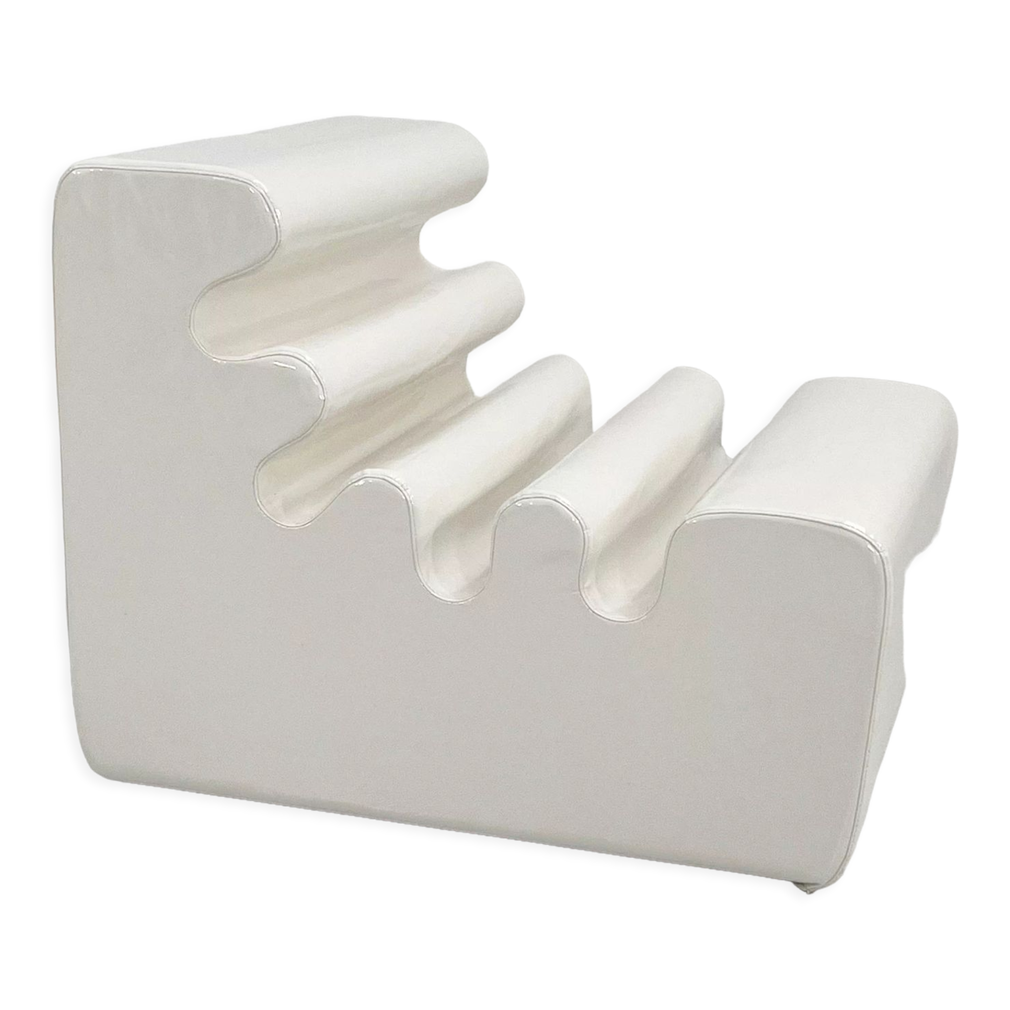 Yellow Karelia armchair by Liisi Beckmann for Zanotta, 1970