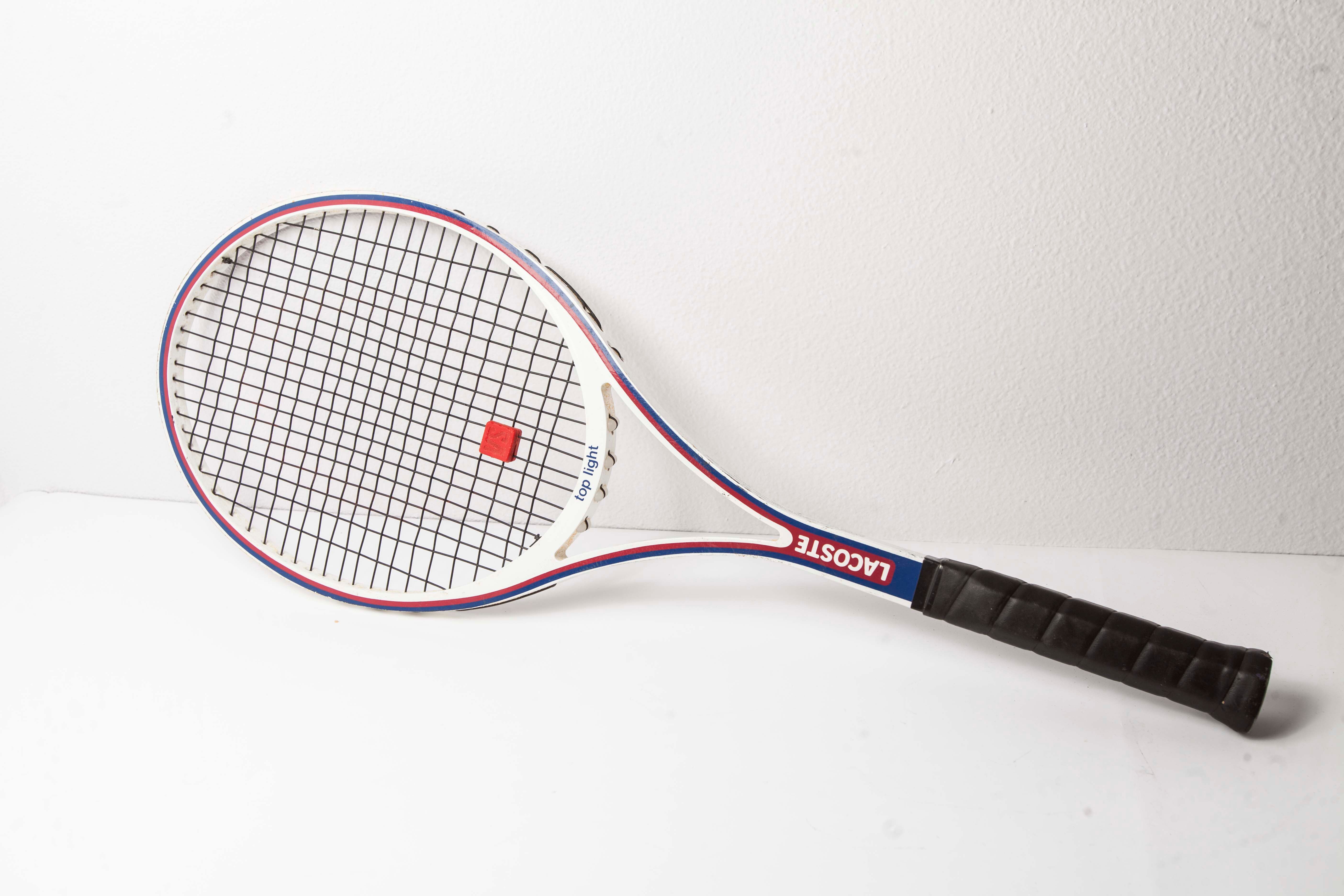 Racket Lacoste light top 1980