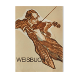 Claude Weisbuch poster violinist