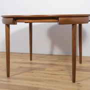Mid-Century Teak Dining Table & Chairs by Hans Olsen for Frem Røjle, 1960s, Set of 5