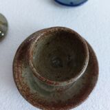 Set of three stoneware shells