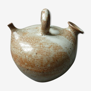 Enamelled sandstone pitcher