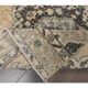 Tapis kilim oushak turc vintage en laine