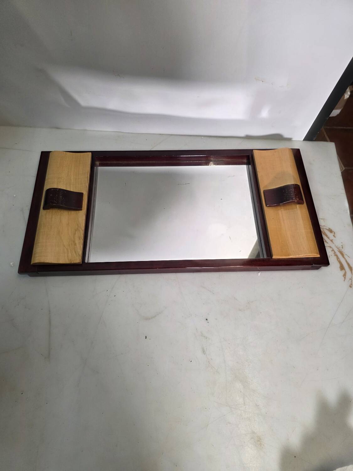 Art Deco mirrored serving tray, 1930