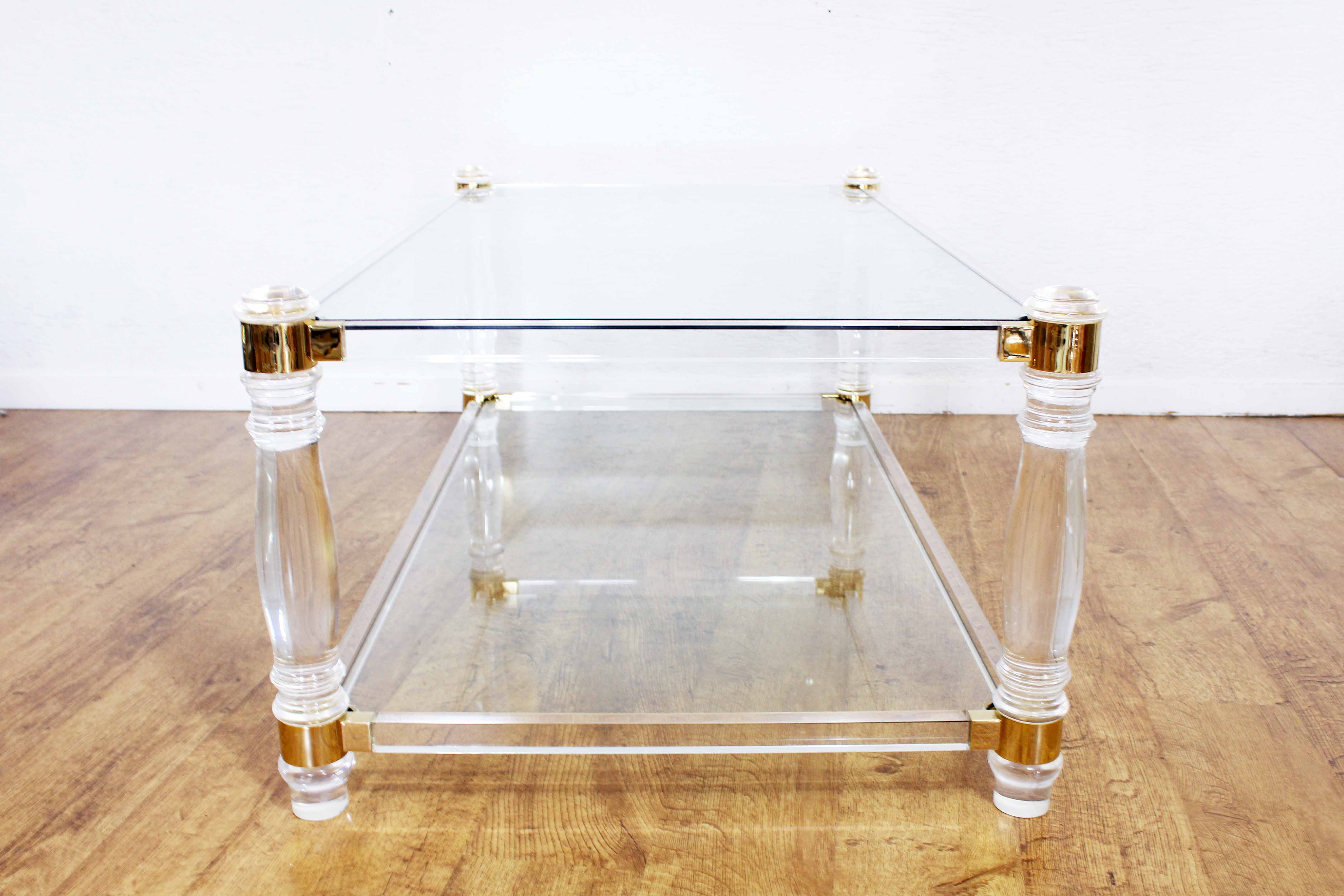 Regency Plexiglas table