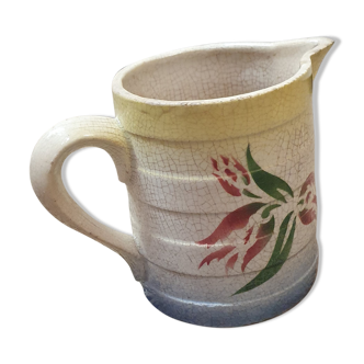 Ceramic cold milk pitcher from 1930/40
