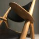 CH28 Sawbuck Lounge Chair by Hans Wegner for Carl Hansen & Søn, 1950s