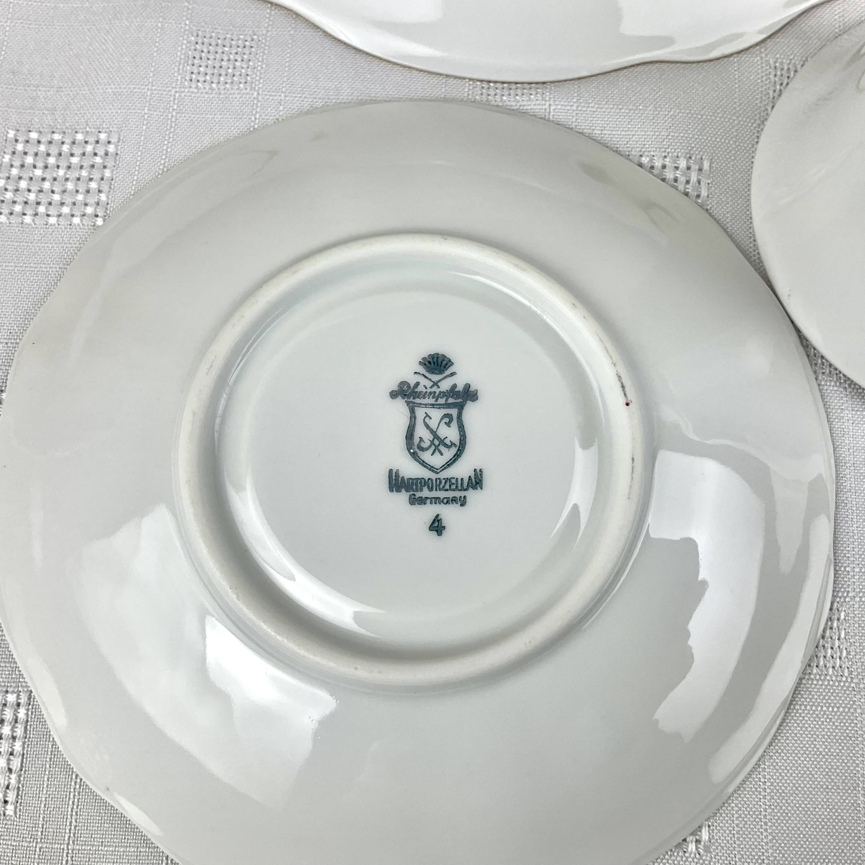 Trio coffee cup light pink - Rheinpfaltz Hartporzellan Germany