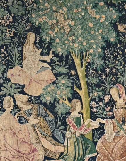 The tapestry of the Seigneurial Life: Gallant Scenes