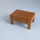 Coffee or bedside table in oiled elm