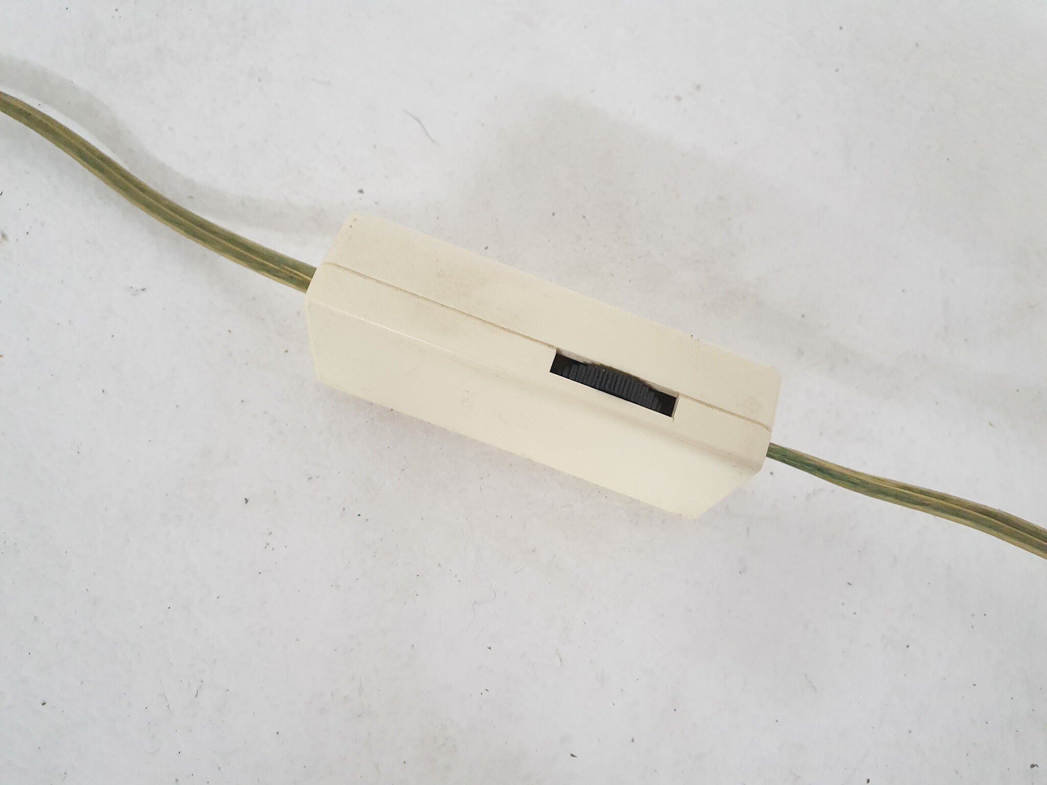 Italian floor light in iron, stone and glass