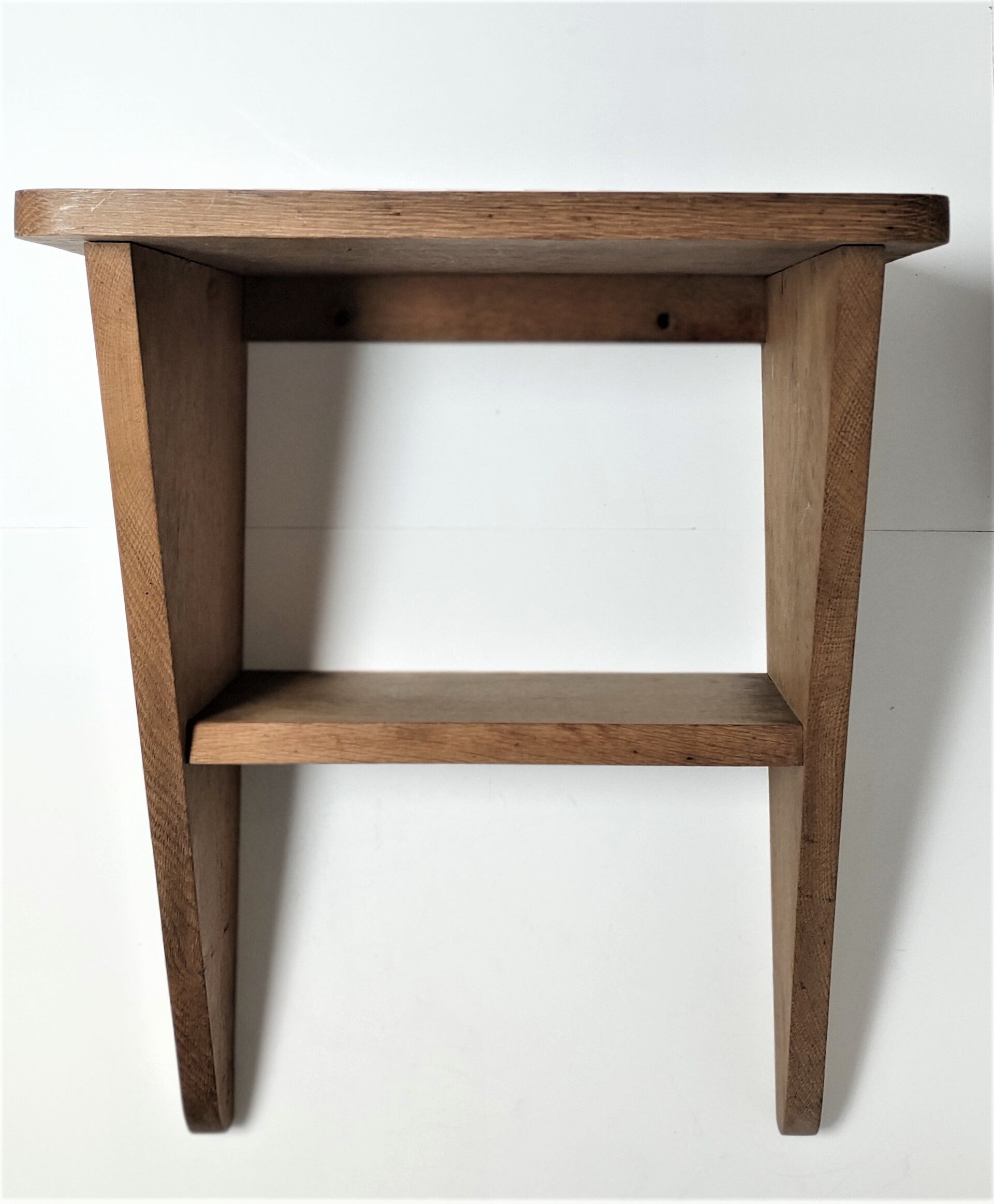 Shelf solid oak patinated years 50-60 years