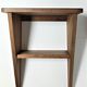 Shelf solid oak patinated years 50-60 years