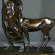 Bronze   "La Femme au Faon", Atelier Primavera – 1930