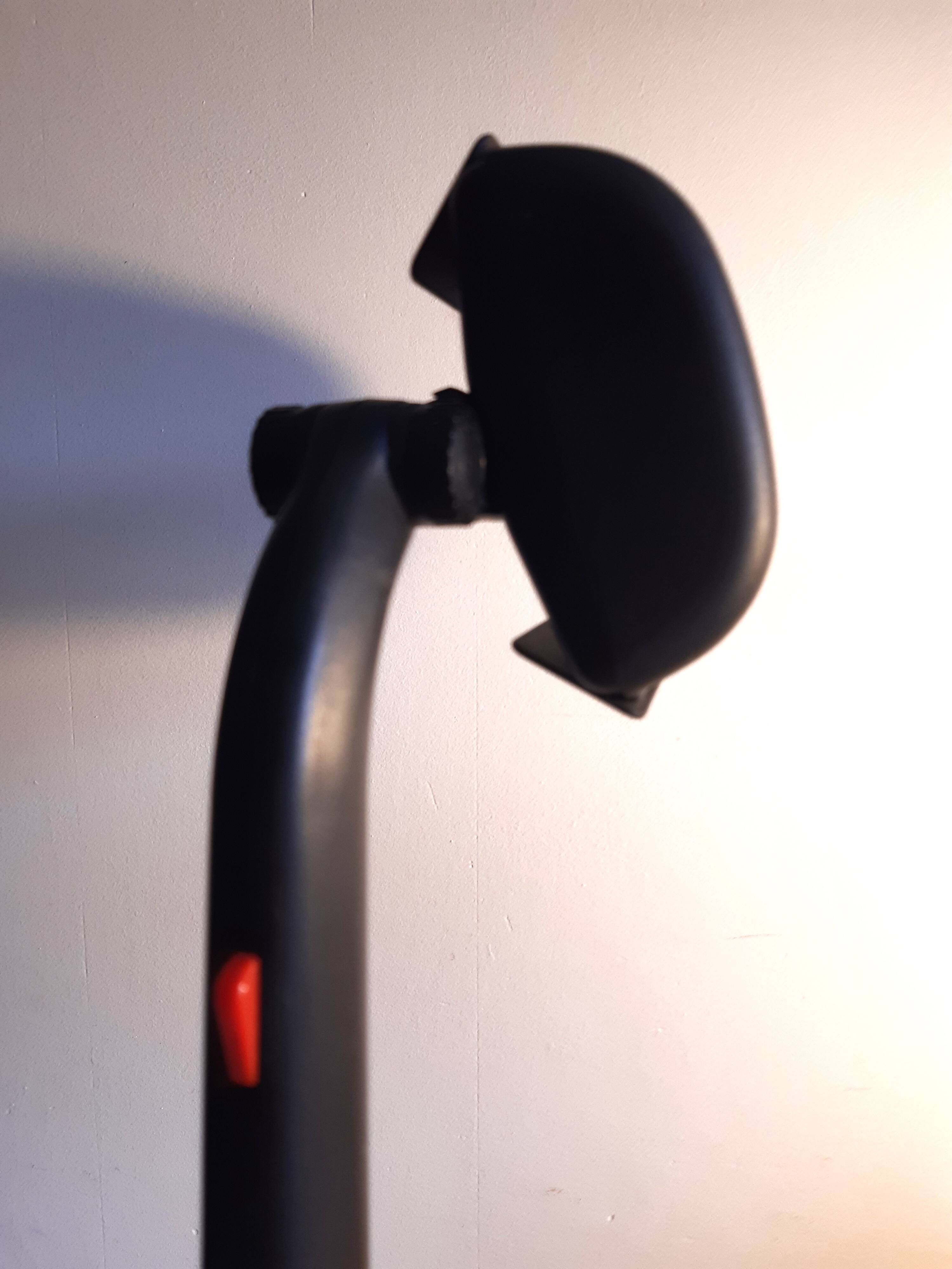 Vintage industrial black LIVAL desk lamp