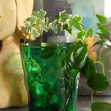 Vintage Empoli glass glass glass vase