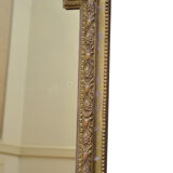 Victorian gilded overmantel mirror
