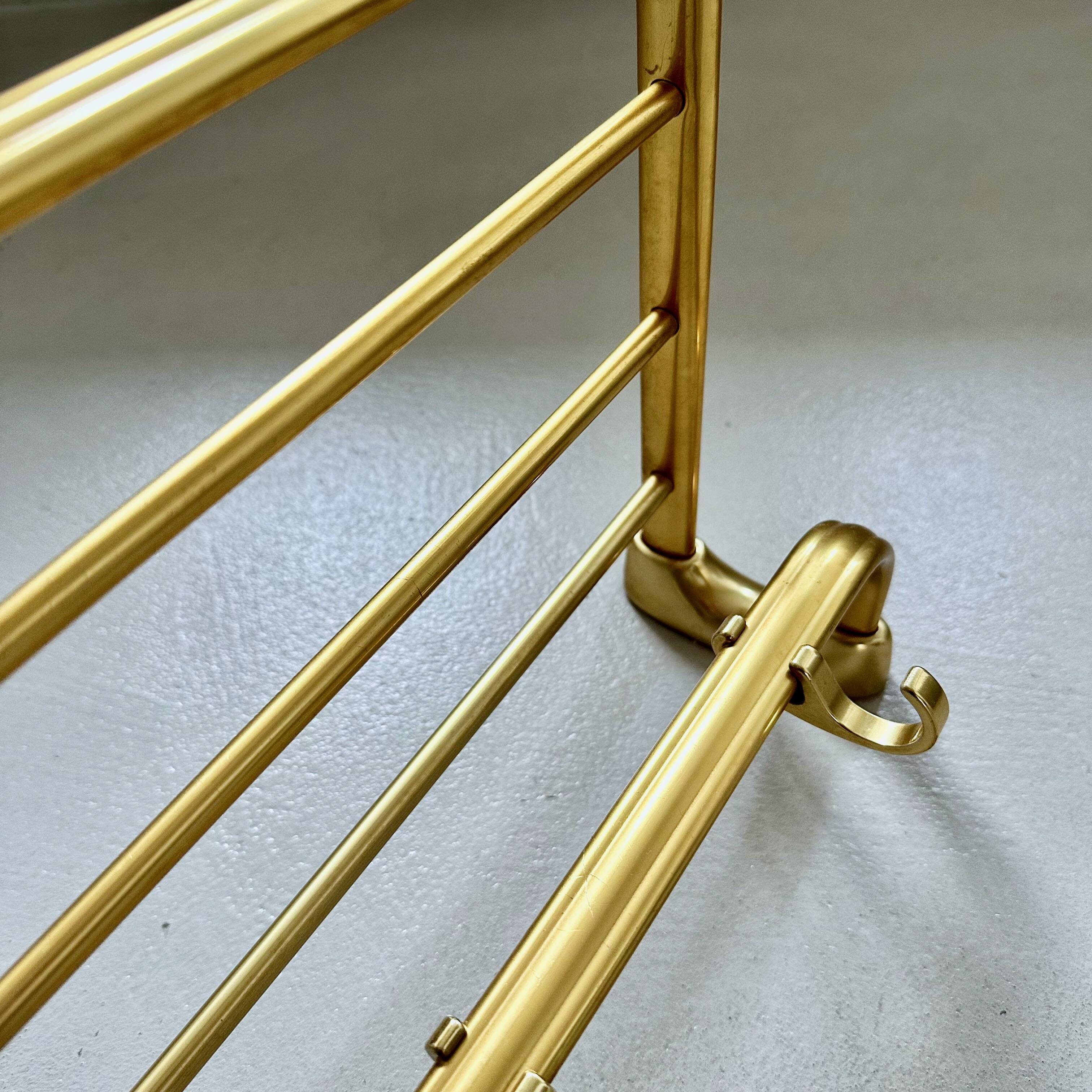 Mid-Century Modern Wall Coat Rack / Hat Rack – Germany, 1960s