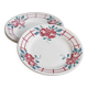 Set of 3 Sarreguemines "Camille" plates