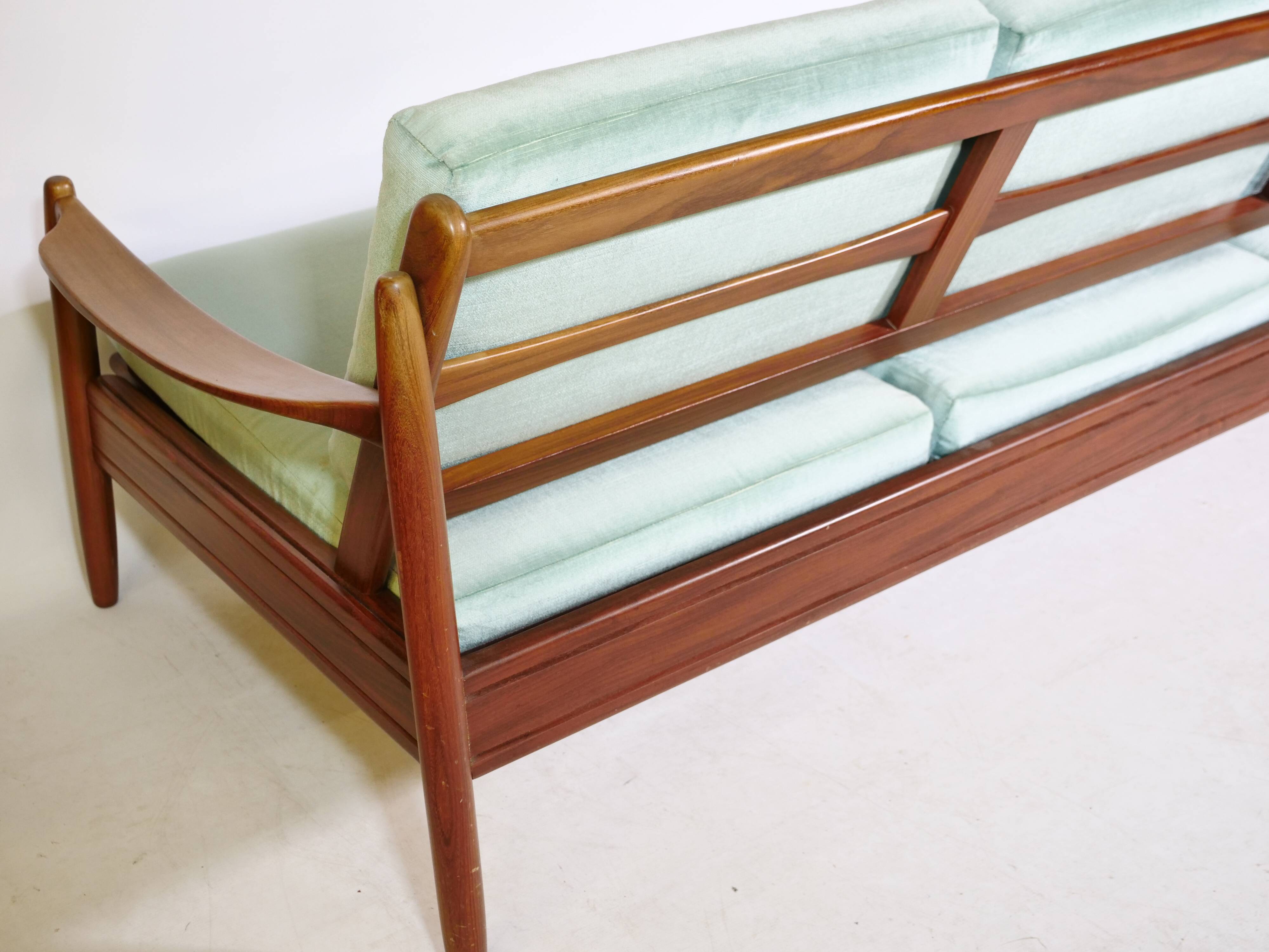 Mid-Century Teak Daybed Sofa from Denmark, 1960s Design