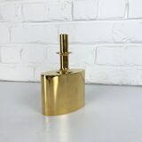 23 carat gold plated brass carafe, Pierre Forssell for Skultuna, 1960