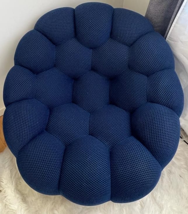 Roche Bobois Bubble pivoting armchair