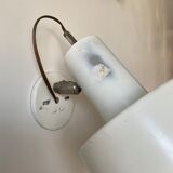 Enamelled sheet metal wall