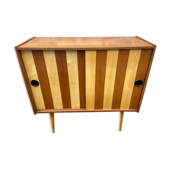 Small piece of furniture extra feet compass vintage design 1960