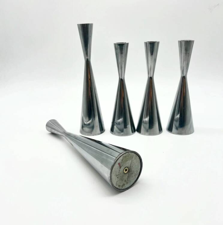 Set of "Erika Pekkari" candlesticks — 1990s