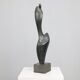 Bronze female figure sculpture by Francine Govers, Netherlands, 1990s