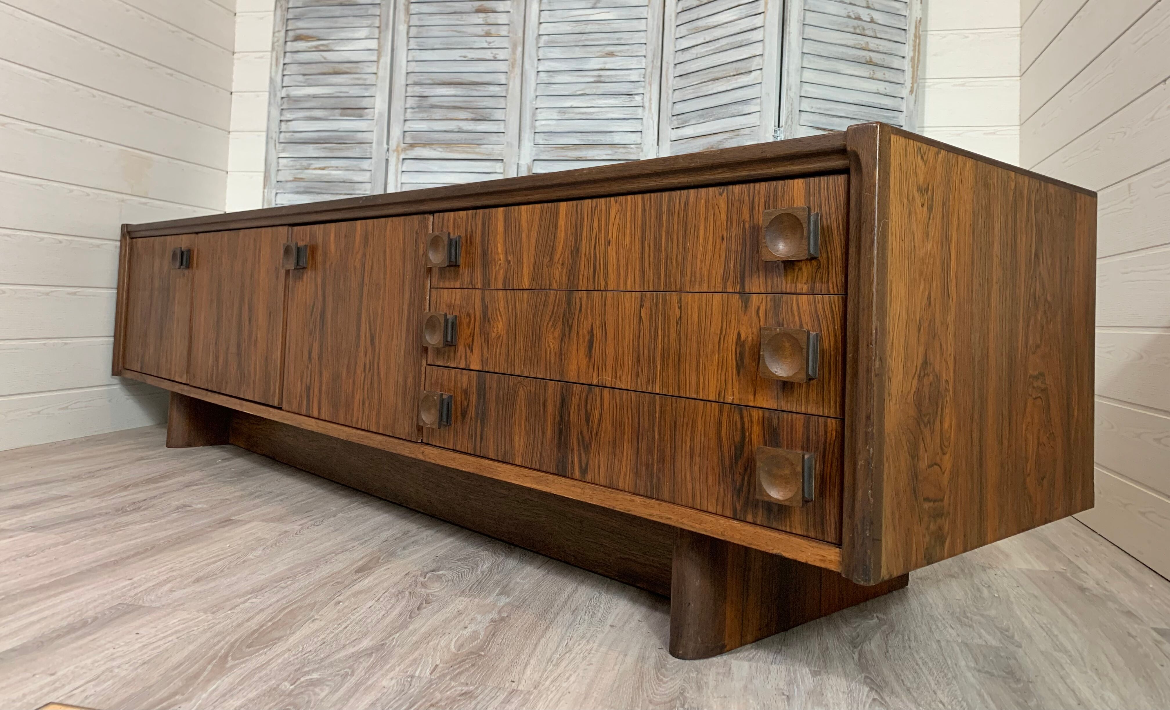 Scandinavian rosewood row 1960