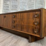 Scandinavian rosewood row 1960