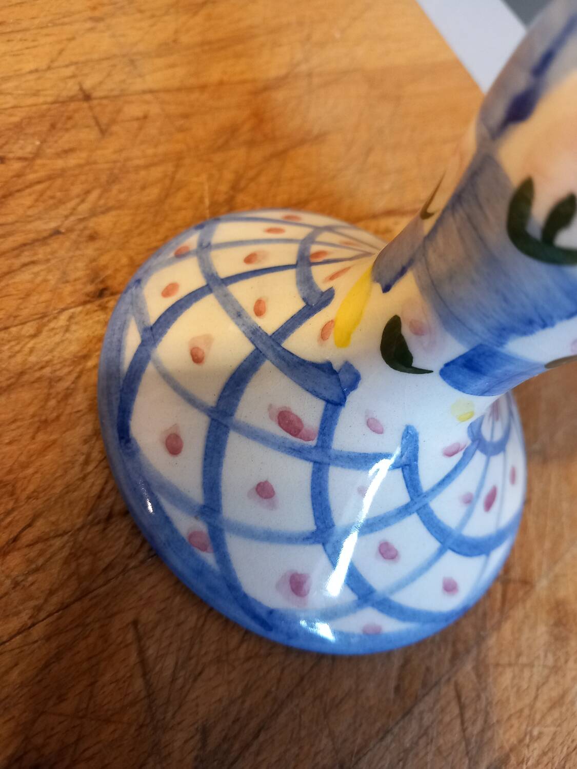 Ceramic candle holder