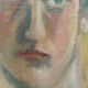Huile sur panneau d'origine suédoise – "Portrait" par A.-S. Nilsson – Signé – Vintage et encadré – 44 × 32 cm (17,3" × 12,6")