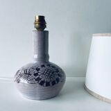 Ceramic lamp signed la Tournerie