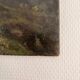 Old Oil Painting Wood Panel P Reynaud Post-Impressionism Landscape