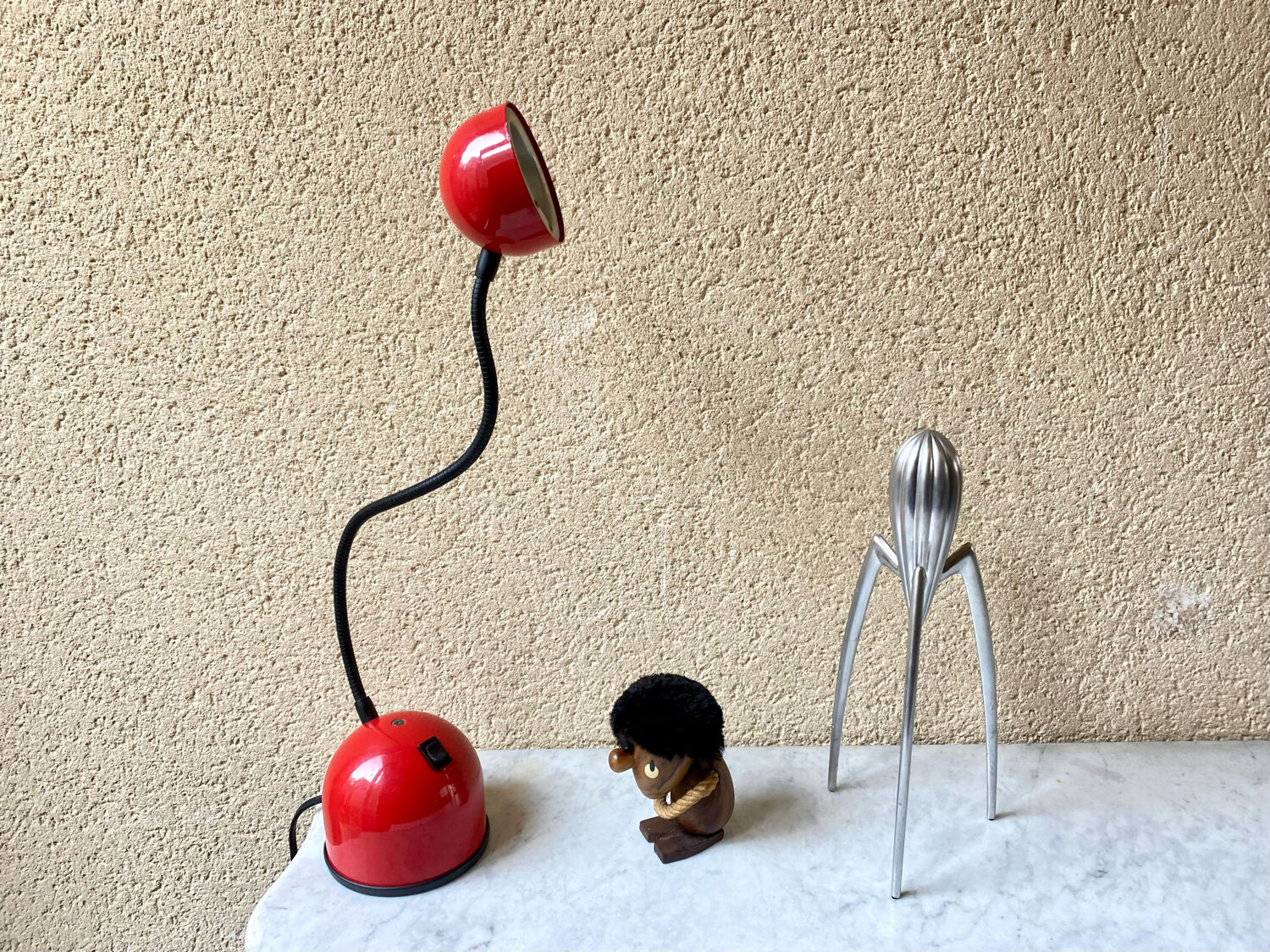 Minimalist desk lamp Gammalux italy vintage 70s