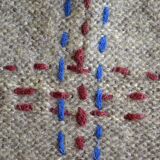 Vintage handmade pure wool blanket blanket